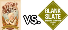 Seventh Son Brewing Co: Seventh Son American Strong Ale vs. Blank Slate Brewing Co: Fork in the Road 