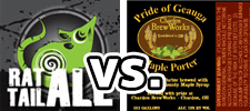 Rat Tail Ale  vs Pride of Geauga Maple Porter 